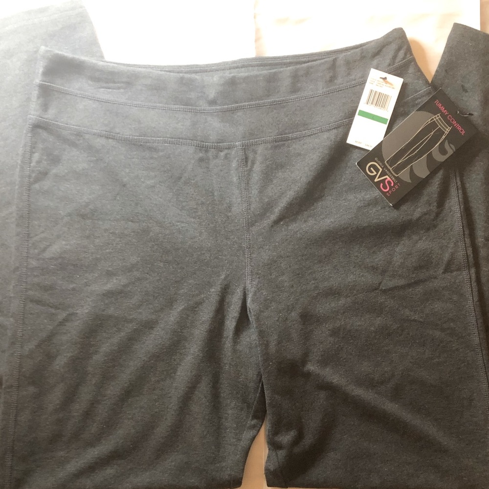 Gloria Vanderbilt Sport Tummy Control Wide Leg Workout Pant